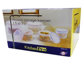 Recipiente P/Alimentos Set 5Pzs New Ocean