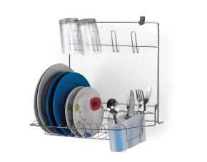 Escuridor De Platos Plegable De Pared 10\