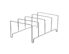 Organizador De Bandejas De Cocina Cromado