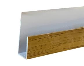 Junta J Para Tablilla De Pvc Cielo Raso Cedro 5.95Mt