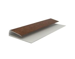 Junta J Para Tablilla De Pvc Cielo Raso Madera Palorosa 5.95Mt
