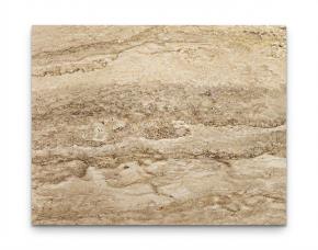 Panel Flexible Tipo Piedra 1.2X3Mt, Interior/Exterior Beige 3D (3D Travertino Romano 5)
