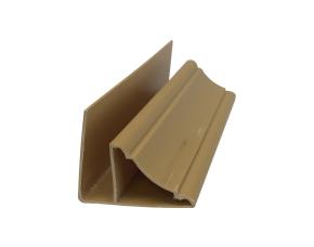 Perfil Para Perimetro De Pared Tablilla De Pvc Cielo Raso Caobilla 5.95Mt