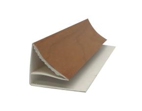 Perfil Para Perimetro De Pared Tablilla De Pvc Cielo Raso Madera Miel 5.95Mt