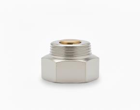 Adaptador Antirretorno Bronce/Niquel 1/2\