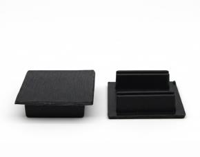 Juego De 2 Tapaderas Plasticas Para Vigueta 2 3/8X15/8 De Madera Plastica Dark Grey