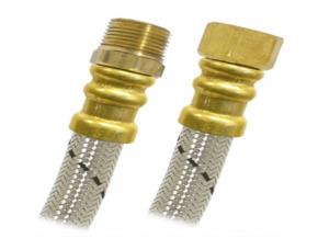 Manguera Acero 3/4X3/4X24\