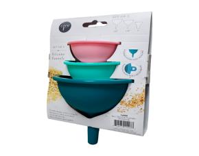 Embudo Silicon 3 Piezas