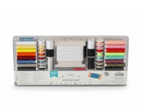 Kit 167Pzs Accesorios Para Costura   (Hilos,Tijera,Elastico,Etc)