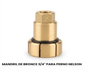 Mandril De Bronce 3/4\