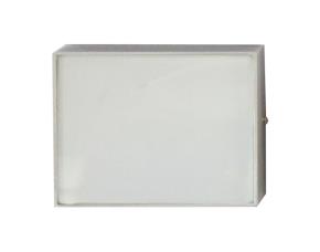 Lampara Electrica Led De Pared Blanco Cuadrado