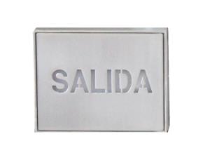 Lampara Electrica Led De Pared Salida Cuadrado
