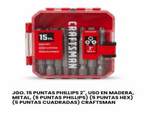 Jgo. 15 Puntas Phillips 2\