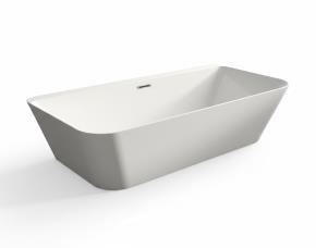 Bañera Autosoportante Rectangular Blanca 1700X850X600