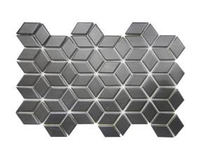 Unidad Pliego De Ceram.rombo 32X24Cm (6Mm) Negro Mate