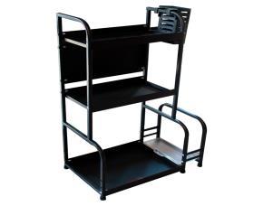 Organizador 3 Repisas Metalico P/Platos 11 7/8X8 5/8X23 5/8\