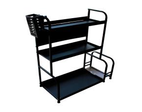 Organizador 3 Repisas Metalico P/Platos 15 3/4X8 5/8X23 5/8\