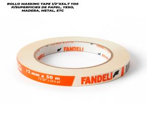 Rollo Masking Tape 1/2\