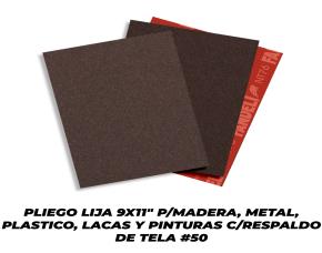 Pliego Lija 9X11\