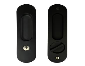 Cerradura P/Puerta Corrediza/Ventana 6¨1/4 Negro (0155)