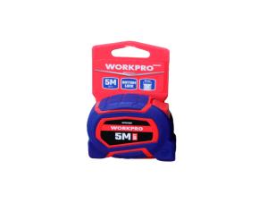 Cinta Métrica 5Mx19Mm C/Hoja Revestida De Nylon, Workpro