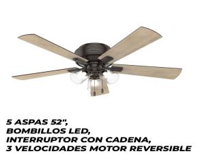 Ventilador De Techo Crestfield 52\