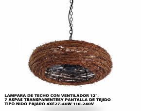 Lampara De Techo Con Ventilador 12\