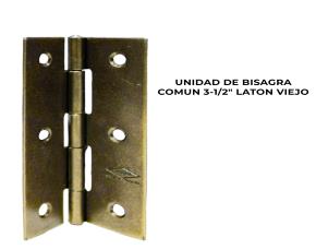 Bisagra Comun 3-1/2\