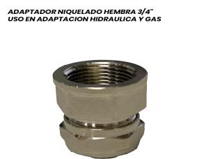 Adaptador Niq Npt Hembra 1/2\