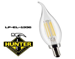 Bombillo Led Dimeable 4W 2700K E14 Vela Filamento