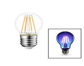 Bombillo Led 4W Purpura A60/E27/110-130V/650Lm
