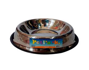 Plato Comida Mascota Acero Inoxidable 26Cm