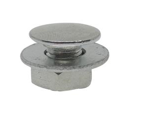 Jgo.torn 1/4X1/2 Pulg Cab.redon C/Tuerca Y Arandela