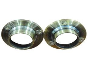 Par Soporte Para Tubo Redondo Bronce 1\