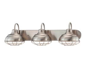 Lampara De Pared 3 Luces Vanity Satin