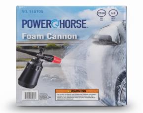 Pistola Para Hidrolavadora Con Recipiente 1 Litro Para Jabon, Resiste 2100Psi/5.3Gpm, Powerhor...