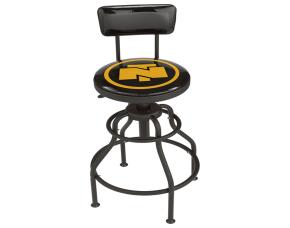 Silla Rotatoria Ajustable Con Respaldar