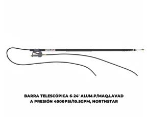 Barra Telescopica 6-24 Aluminio Para Maquina Lavado A Presion 4000Psi/10.5Gpm, Northstar