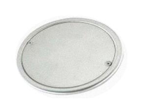 Tapa Ciega Redonda Lisa 10X10Cm Acero Inox
