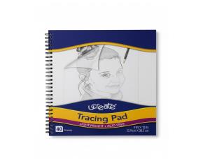 Block De Papel Calca Blanco 9X12\