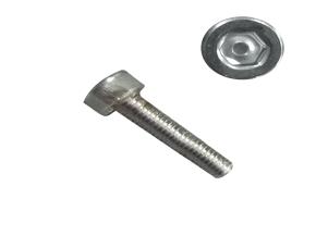 Tornillo  M5-0,80X16 Allen Cabeza Cilindrico Inox 304