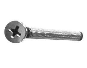 Tornillo M5-0,80X50  Cabeza Plana Phs Inox 304