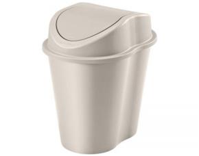 Papelera Style Tapa Vaiven 25L Taupe