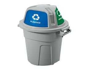 Basurero Manejo Resid 100L 3 En 1Grx12