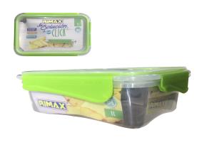 Recipiente Hermetico Transparente 1 Litro