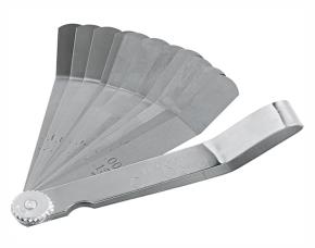 Set 11 Pzs Hojas Calibradoras Dobladas, Acero Inox, Proto.