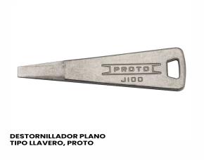 Destornillador Plano Tipo Llavero, Proto