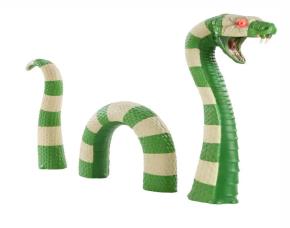 Serpiente Decorativa 4 Para Jardin, Ojos Iluminados Led, Temporizador Integrado 6 Horas On-18 ...