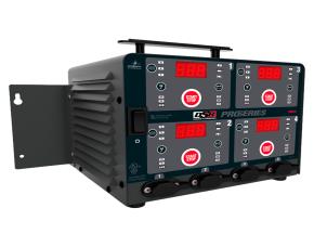 Estacion De Carga 4 Bancos P.bateria Schumacher 6V/12V Uso P.4 Diferentes Baterias Al Mismo Ti...