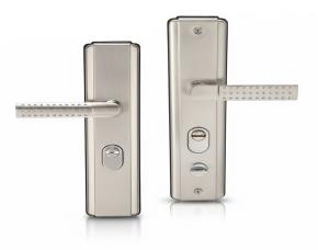 Juego De Manija Derecha Para Puerta De Seguridad Metal